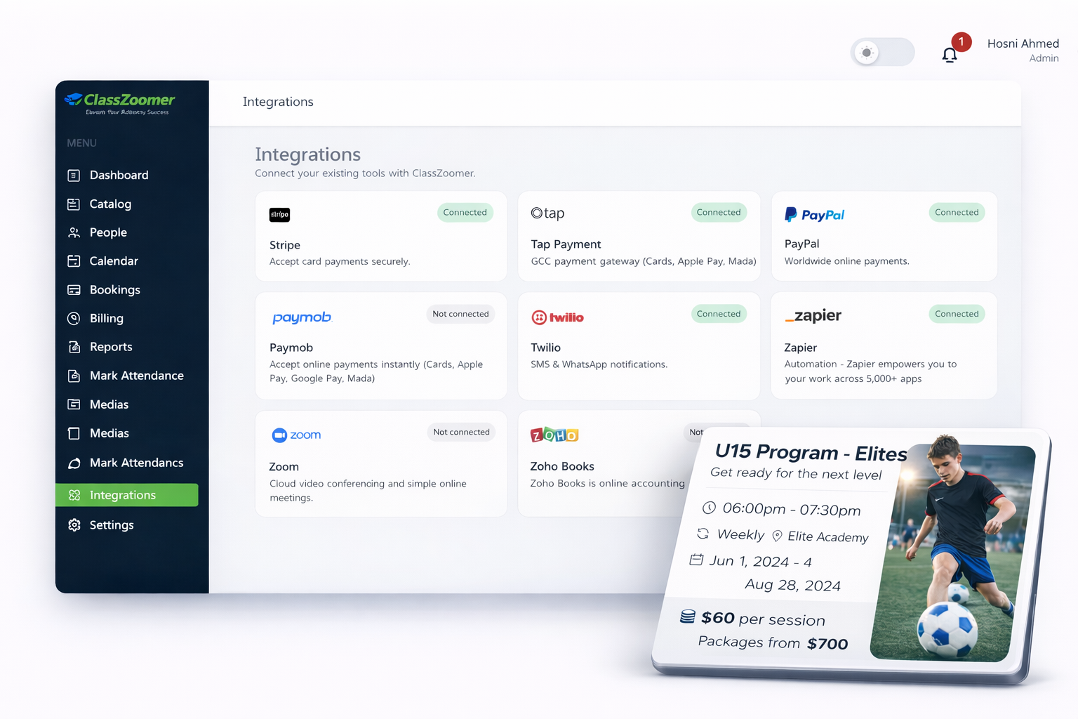 ClassZoomer Features