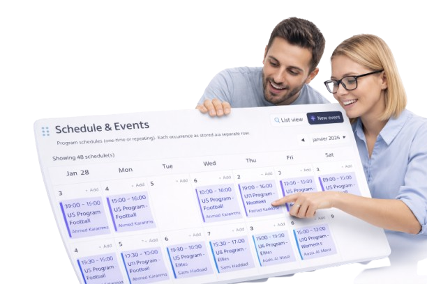 Calendar and attendance